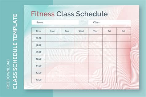 Search Fitness Class Schedules 